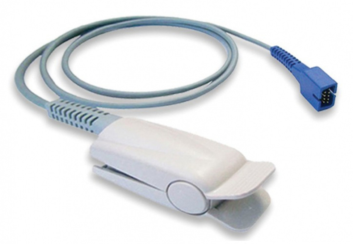 Adview2 SpO2 Finger Sensor Reusable, Adult, 8' cable