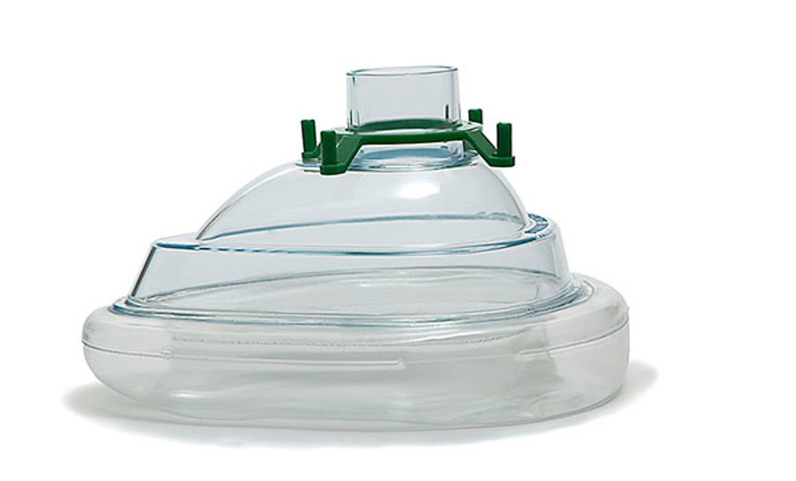 Economy, anaesthetic face mask, size 4, medium adult, 22F