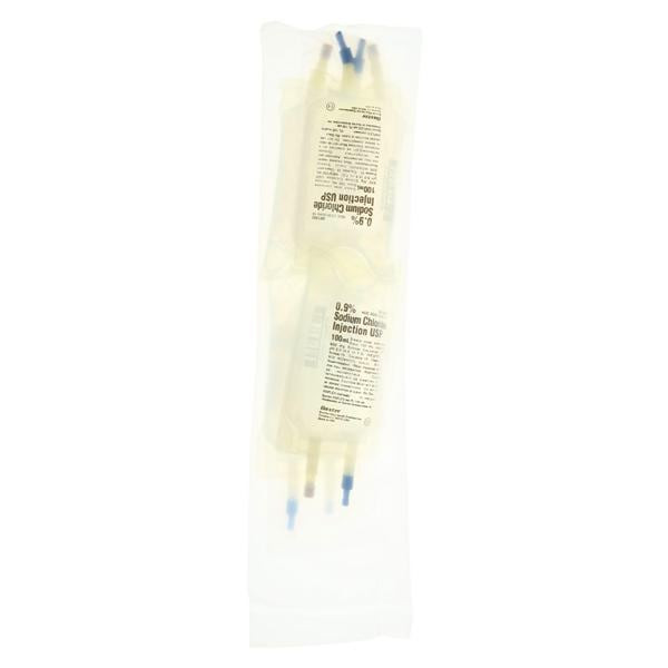 IV Injection Solution Sodium Chloride 0.9% 100mL Viaflex Plastic Container 4/Pk, 24 PK/Case