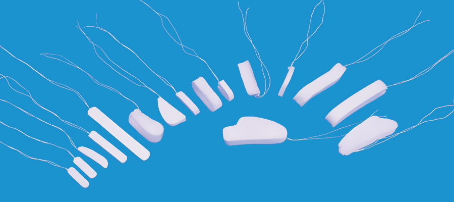 Posterior Epistaxis Tampon 10.0 x 1.5 x 2.5 cm 10/Box