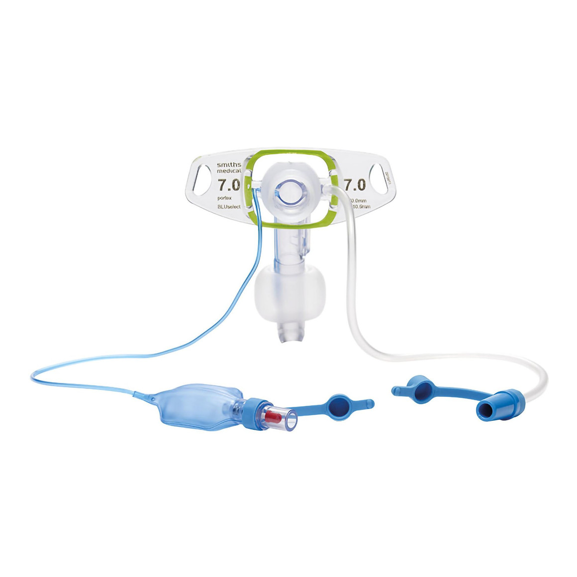 Cuffed Tracheostomy Tube Portex BLUselect Suctionaid Two Inner Cannulas Size