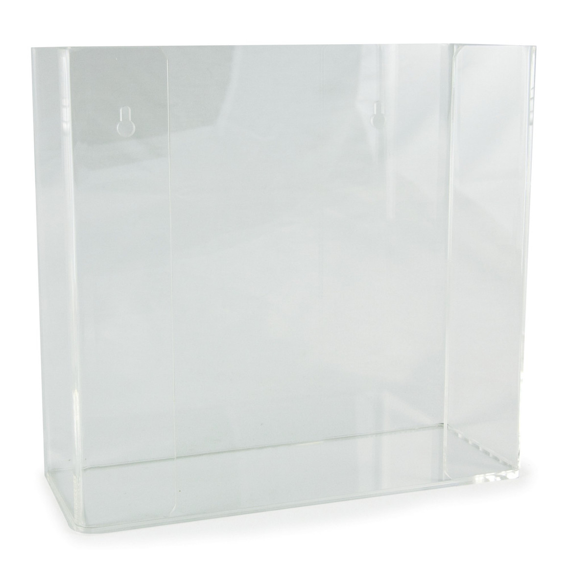 Glove Box Holder McKesson Horizontal Mounted 2-Box Capacity Clear 4-1/4 X 10 X 11 Inch Plastic