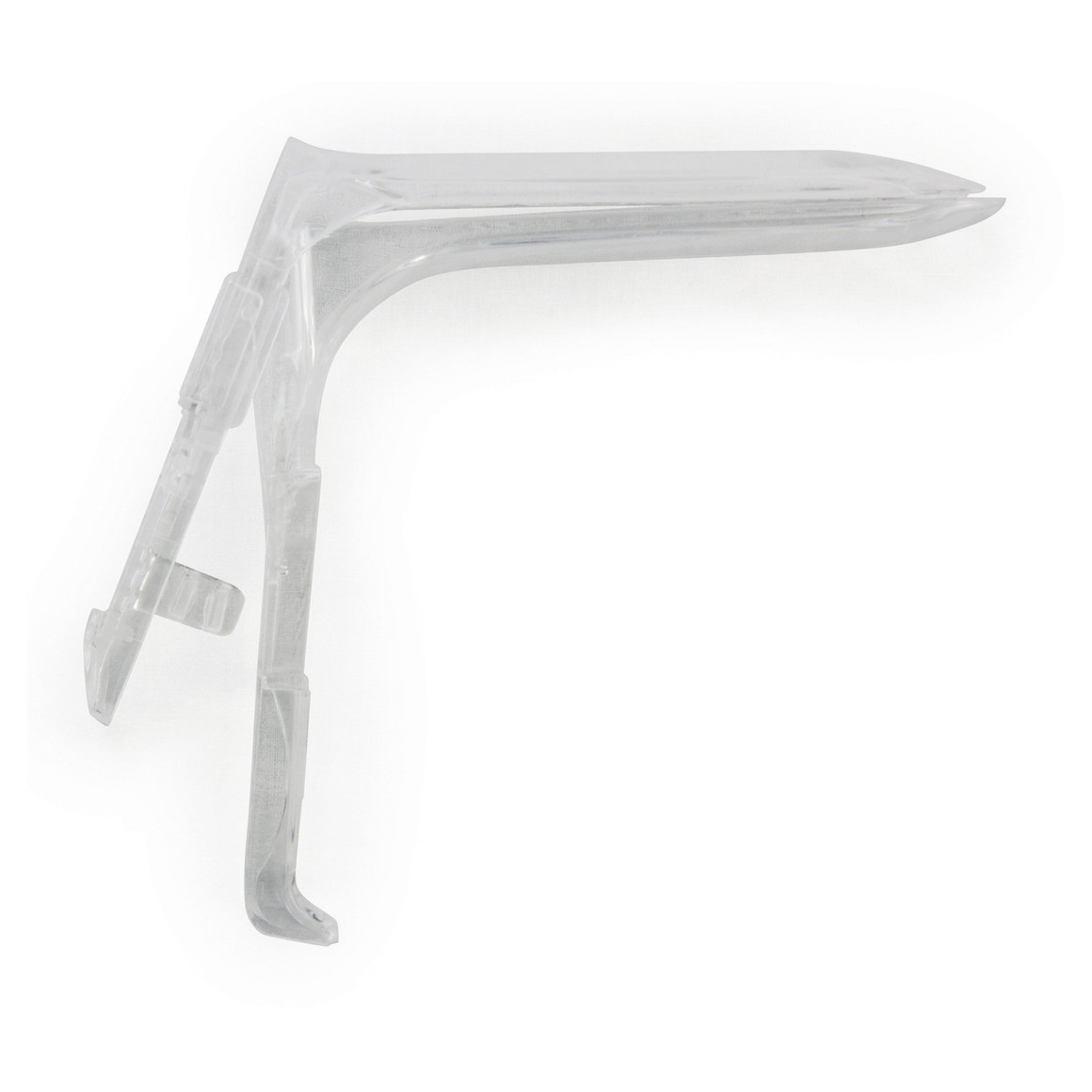 Vaginal Speculum McKesson Graves NonSterile Office Grade Plastic Large Double Blade Duckbill Disposable Without Light Source Capability