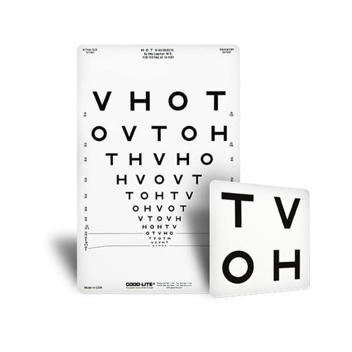 HOTV Proportional Spaced Translucent Chart