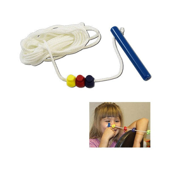 Brock String, 20 ft (6m) 3 Cord Lock Beads, 6 Pack