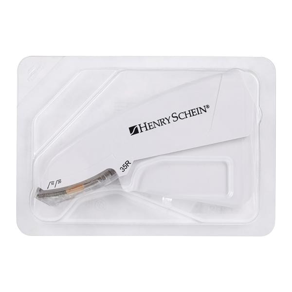 Henry Schein Skin Staple Stapler Stainless Steel/Plastic Handle Ea, F-35RNC