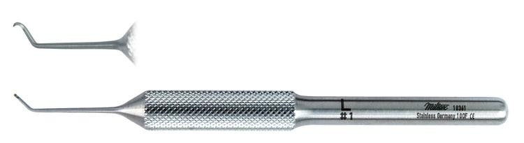 Ramelet Phlebectomy Hook 4" (10.2cm), Left #1, 10361