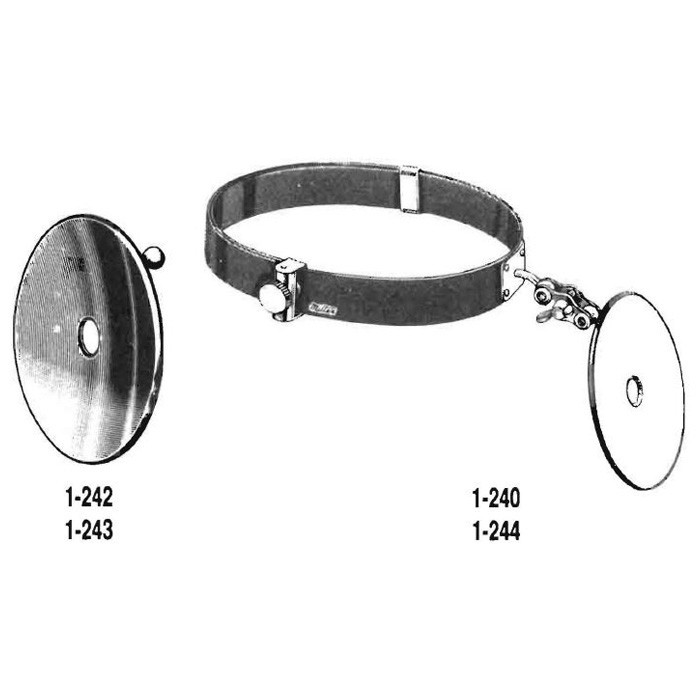 MILTEX FRANKEL Headband & Mirror Set, Includes REF# 1-242 Mirror and 1-244 Head Band., 1-240
