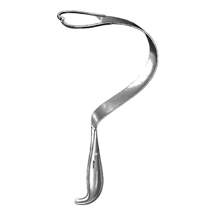 MILTEX HARRINGTON Retractor, 12" (30.5 cm), blade 2-1/2" (6.4 cm) wide., 11-314