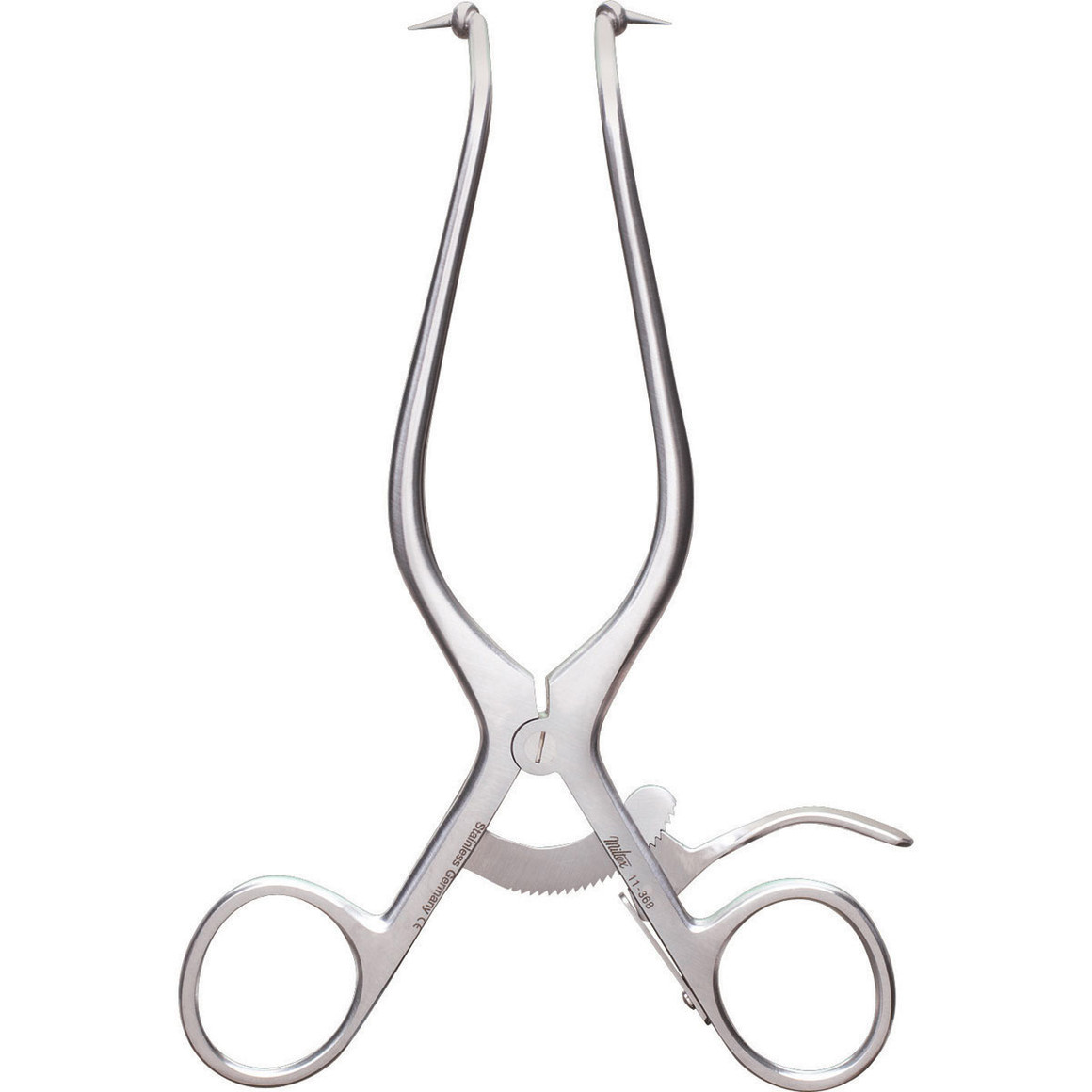 MILTEX GELPI Retractor, 6-3/4" (17.1 cm) with ball stops & grip lock., 11-368