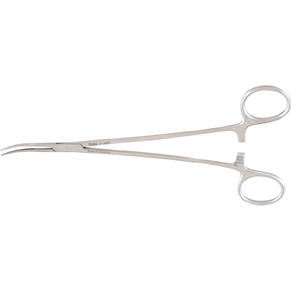 Miltex Jacobson Hemostatic Forceps, 7" (17.8 Cm), Curved, Extremely Delicate., 17-2603