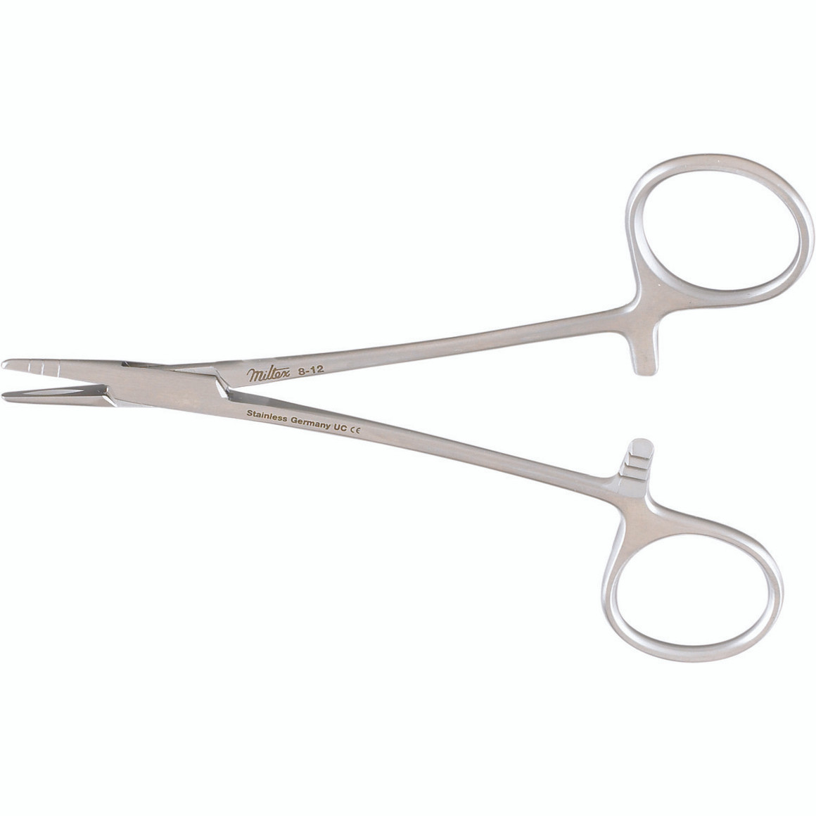Neivert Needle Holder, 4-7/8" (123Mm), One Offset Ring, 8-12