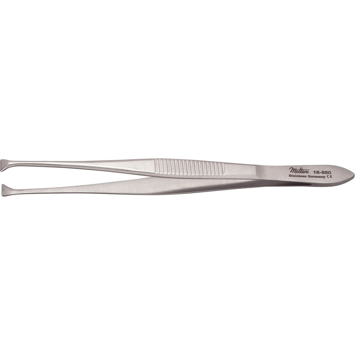 Miltex Graefe Fixation Forceps, 4-3/8" (11.2 Cm), Standard Jaws 4.5 Mm Wide, Fine Teeth, 18-850