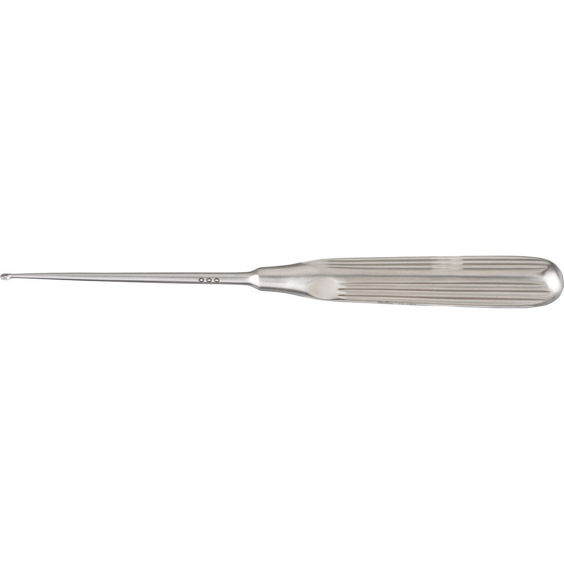 Miltex Lempert Endaural Curette, 8-1/4" (21 Cm), Oval Cup Size 3/0, 19-1354