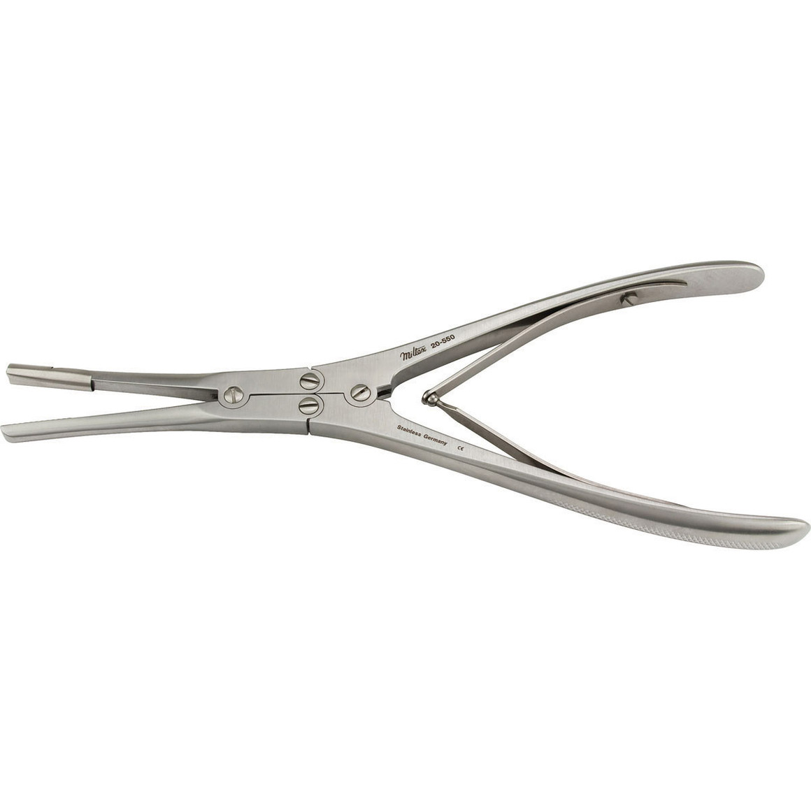 Miltex Wright-Rubin Septum Morselizer Forceps With Guard, Straight, 7-5/8" (19.4 Cm) Overall Length, 20-550