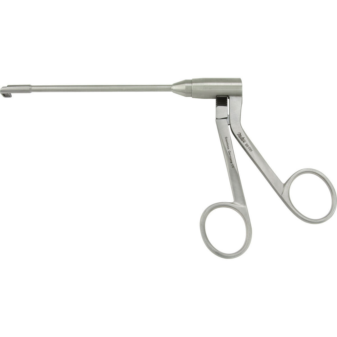 Miltex Antrum Punch Side-Bitting Forceps, 5-1/8" (13 Cm) Working Length, 3.5 X 8.5 Mm Bite, Left, 20-701