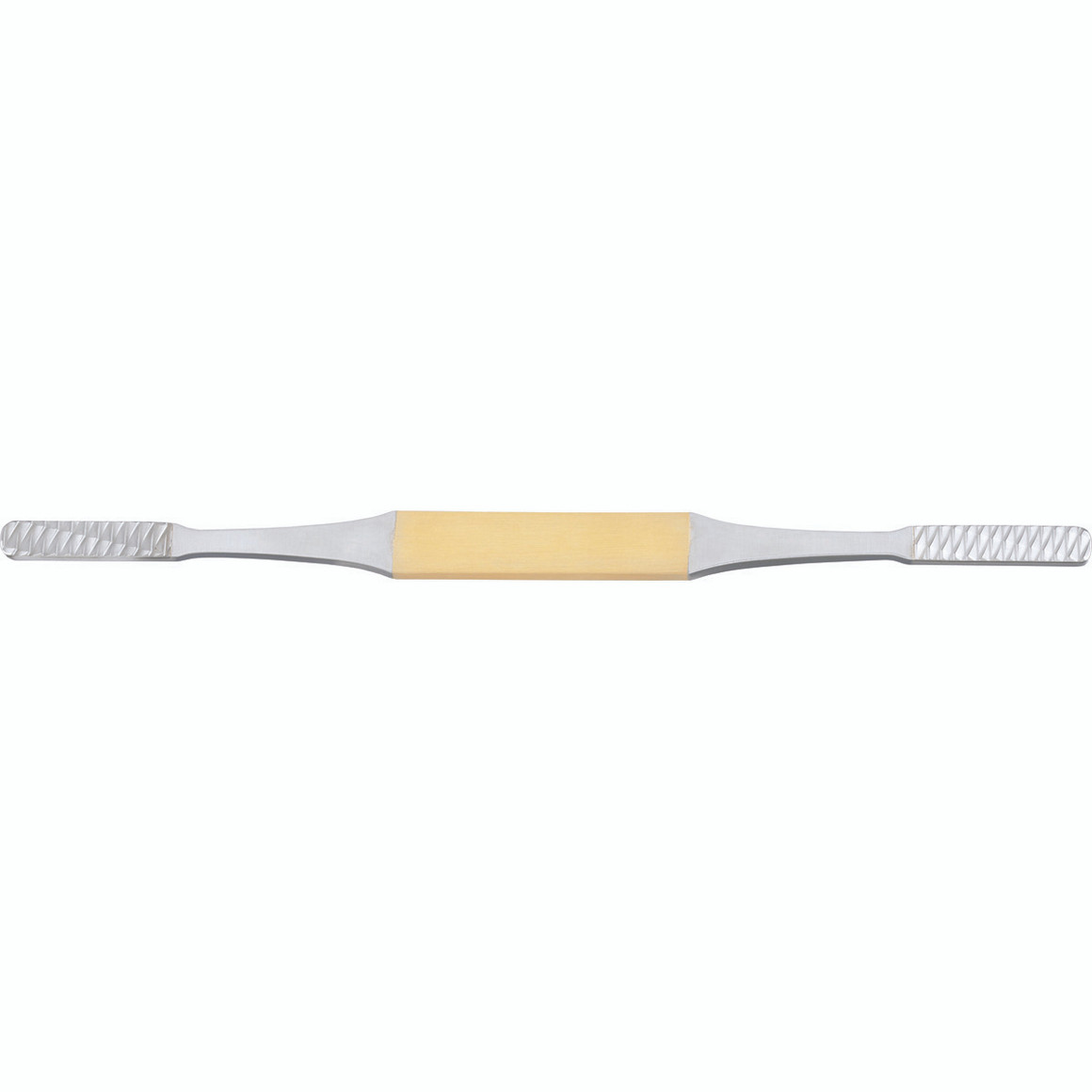 Miltex Fomon Rasp, Double-Ended, Tungsten Carbide, Flat, Reverse Cutting, No 7 & 8, Length= 8-1/4" (210 Mm), Width= 7.2 Mm, 21-383Tc