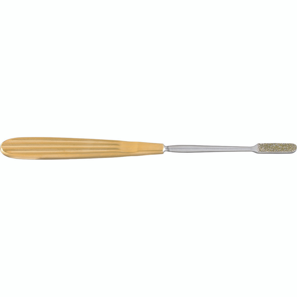 Miltex Peet (Cottle) Finishing Rasp, Straight, Diamond Coated, Length= 7-1/2" (191 Mm), Width= 7.2 Mm, 21-392Dc