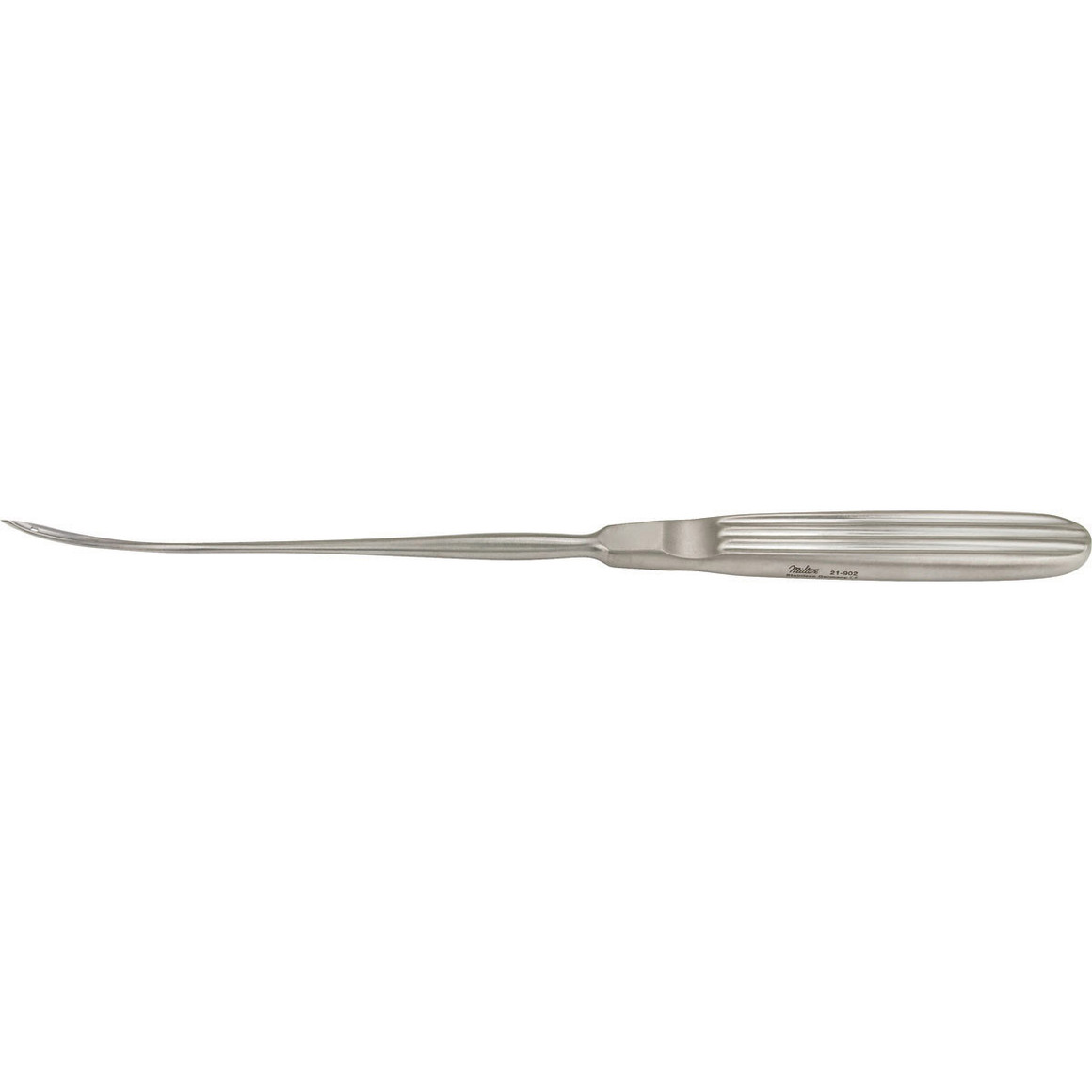 Miltex Obwegeser Zygomatic Arch Awl For Wire Suturing, 9" (22.9 Cm), Slightly Curved, 21-902