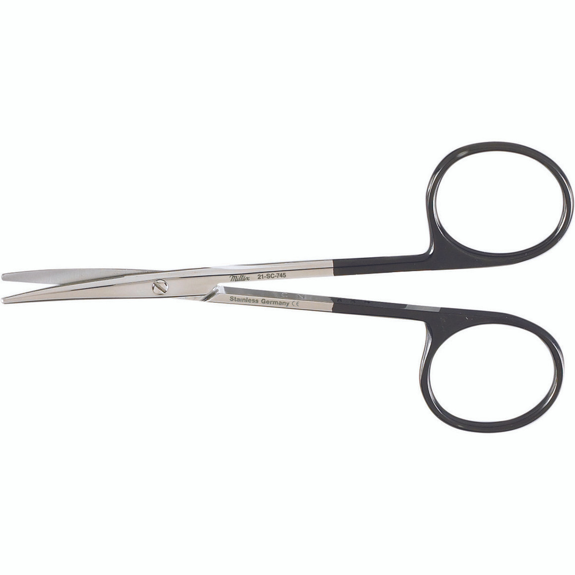 Miltex Par Tissue Scissors, Supercut, Curved, Delicate, Length= 4-1/2" (114 Mm), 21-Sc-745