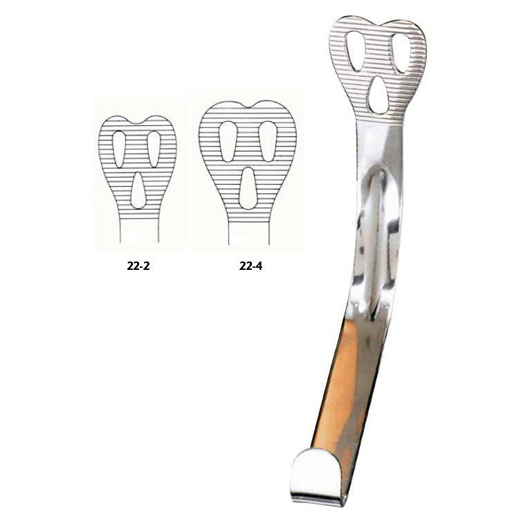 Miltex Wieder Tongue Depressor, Small Blade 28 Mm Wide, Serrrated, 22-2