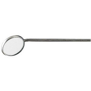 Miltex Laryngeal Mirror Only (No Handle), Boilable, Threaded Stem, Size 2, 18 Mm Diameter, 23-36-2