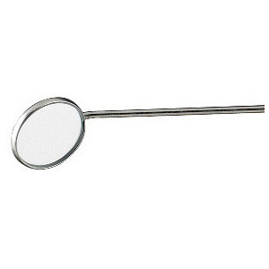Miltex Laryngeal Mirror Only (No Handle), Boilable, Threaded Stem, Size 3, 20 Mm Diameter, 23-38-3