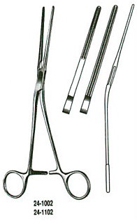 Miltex Glover Coarctation Forceps, 8-1/2" (215Mm), Angled, Jaw Length 2-3/8" (61Mm), 24-1102