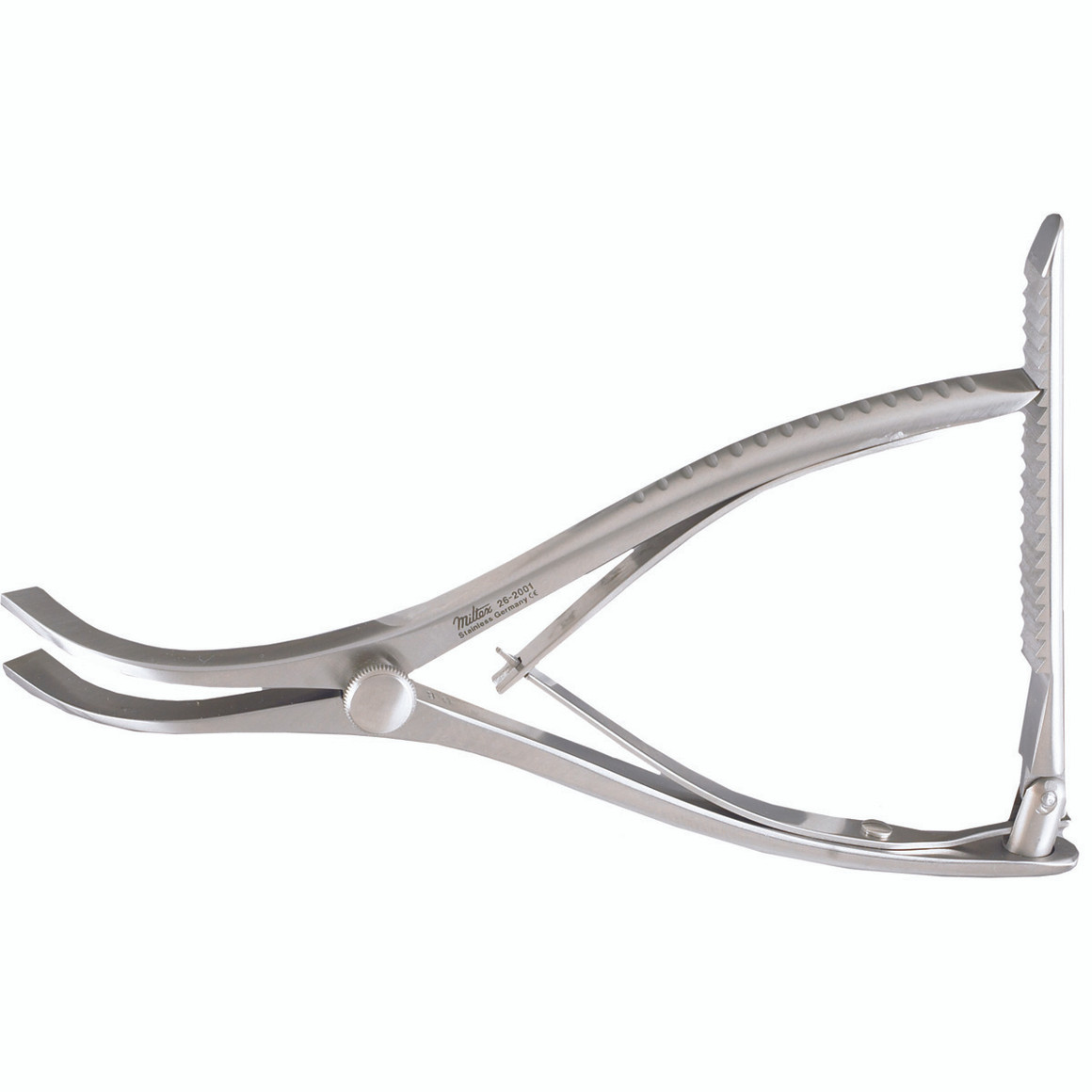 Miltex Inge Laminectomy Spreader, 6" (15.2 Cm), Jaws Open To 1-1/8" (2.8 Cm), Without Teeth, 26-2001