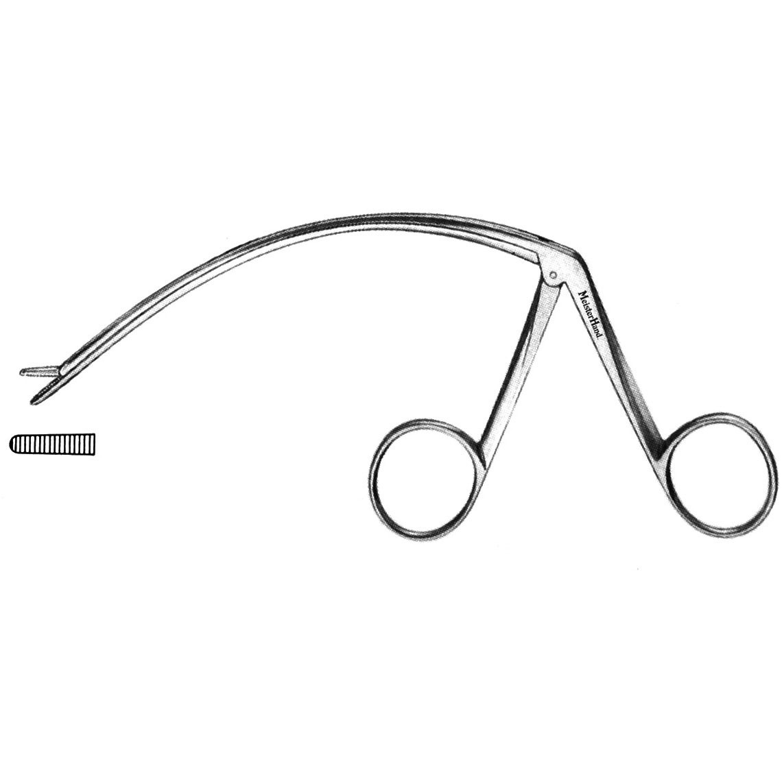 Meisterhand Tendon Pulling Forceps, 5