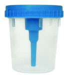 BD Vacutainer Plastic Urine Collection Cup with Integrated Sampling