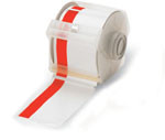Brady GlobalMark Industrial Label Maker Vinyl Tape, 4" with 1" Stripe x