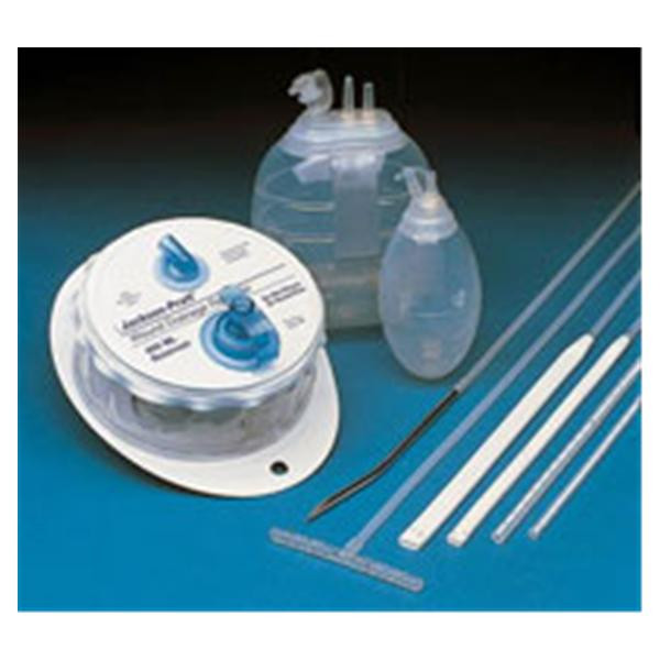 Kit Reservoir Drain JacksonPratt PVC Drain 4mL 3Sprng Strl 12/Ca