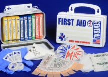 Certified Safety Manufacturing General Purpose First Aid Kit, 10 Unit
