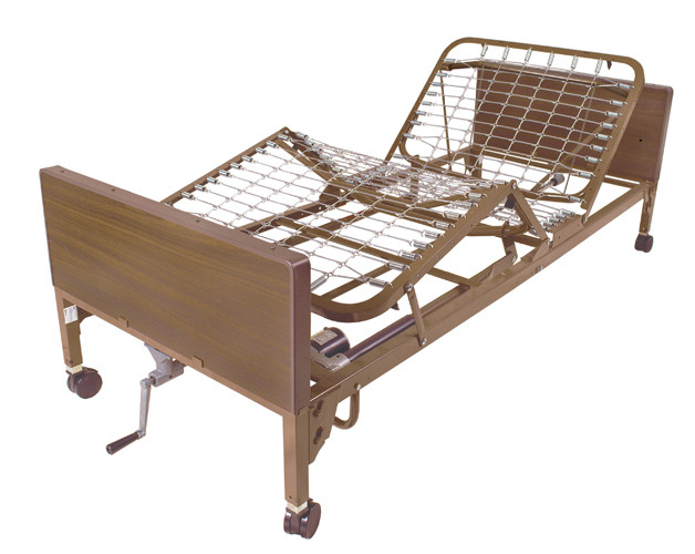 Drive Semi Electric Bed with Half Rails Medex Supply