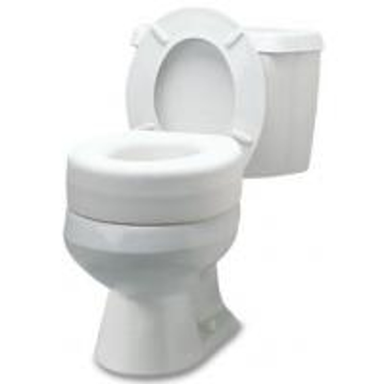 Lumex Everyday Raised Toilet Seat, Each Medex Supply