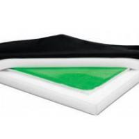 E & J DuraGel Base 2G Wheelchair Cushion, 20" x 18" x 2" Medex Supply