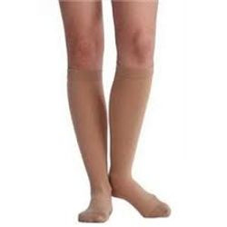 Juzo Soft Opaque Below Knee Latex Free Compression Stockings, Size 1