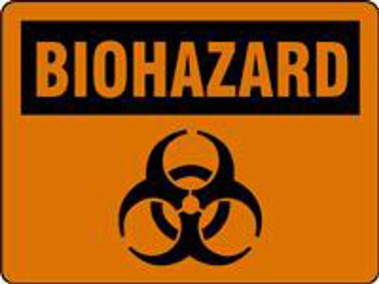 Lab Safety Biohazard Labels, 3.5