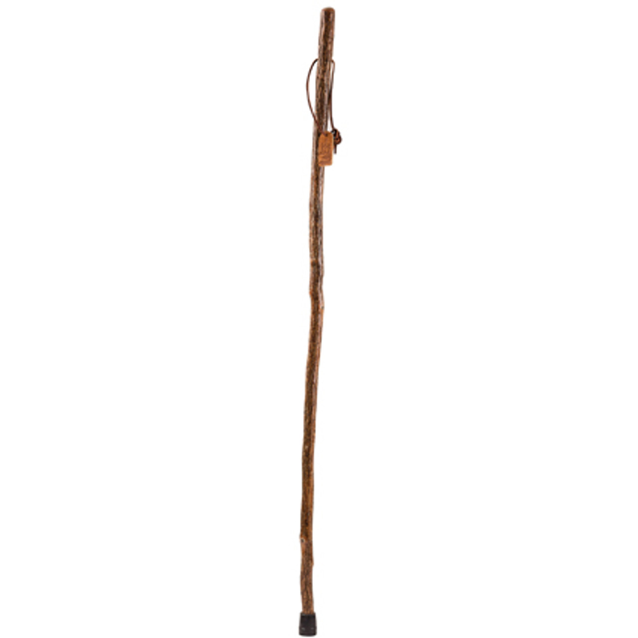 55" Free Form Sassafras Wood Hiking Trekking Pole Natural Wood Medex