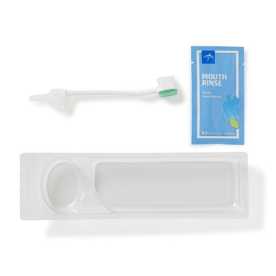 Medline Economy Suction Toothbrush Kit, 100 Kits / Case Medex Supply