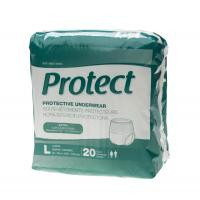 Medline Protect Extra Protective Underwear, Large Medex Supply