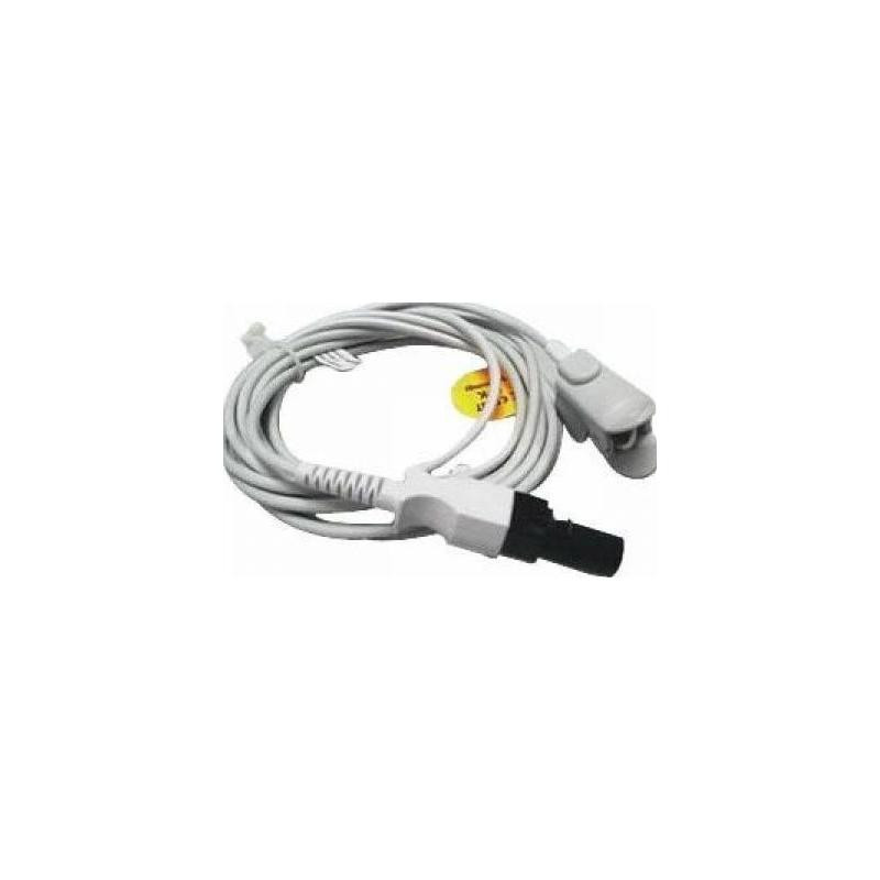 Respironics Reusable Sensors - Adult Finger Clip, 1 Meter Cable - Medex ...