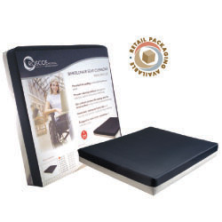 Roscoe Foam Wheelchair Cushion with Nylon Cover, 20" x 18" x 3" Medex