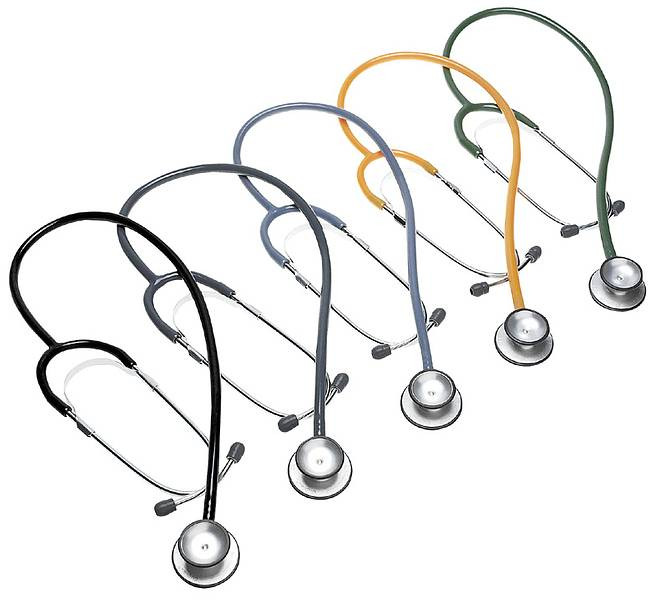 Riester Duplex Aluminum Stethoscope, Black Medex Supply