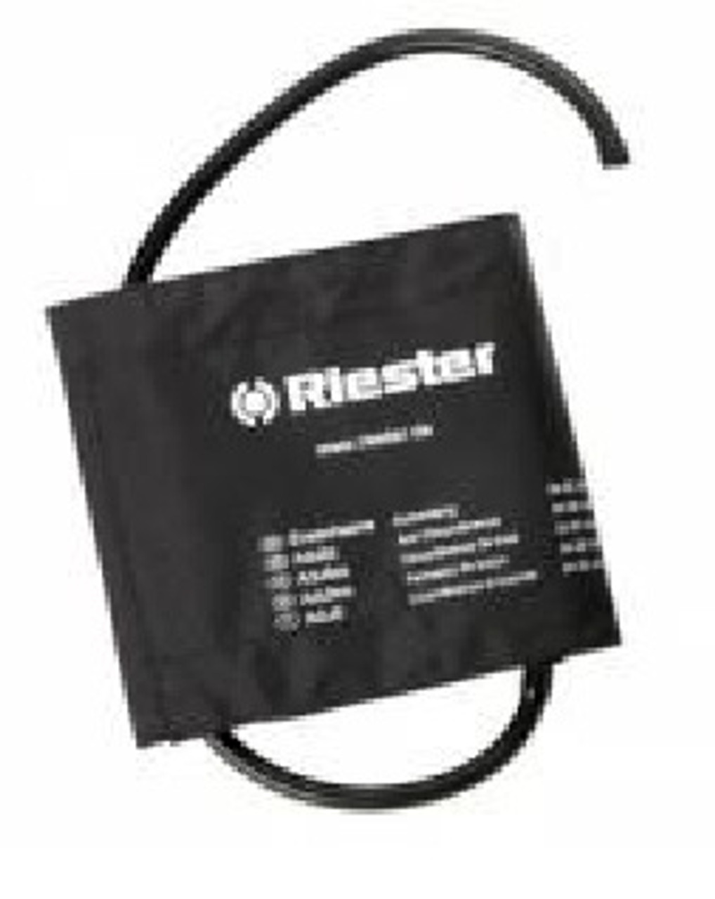 Riester Sphygmomanometer Velcro Cuff, 1 Tube, Obese, 25.59 x 7.48