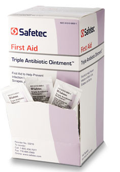 Safetec Triple Antibiotic Ointment, 0.9g Medex Supply