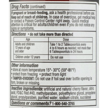 Pain Relief GeriCare® 500 mg / 15 mL Strength Acetaminophen Liquid 8