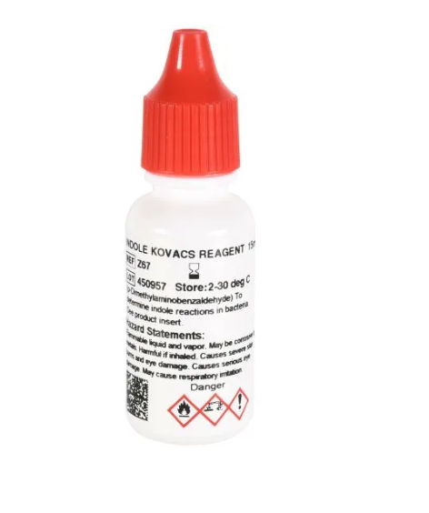 SpotDrops, Indole, Kovac's Reagent, 15ml - Medex Supply