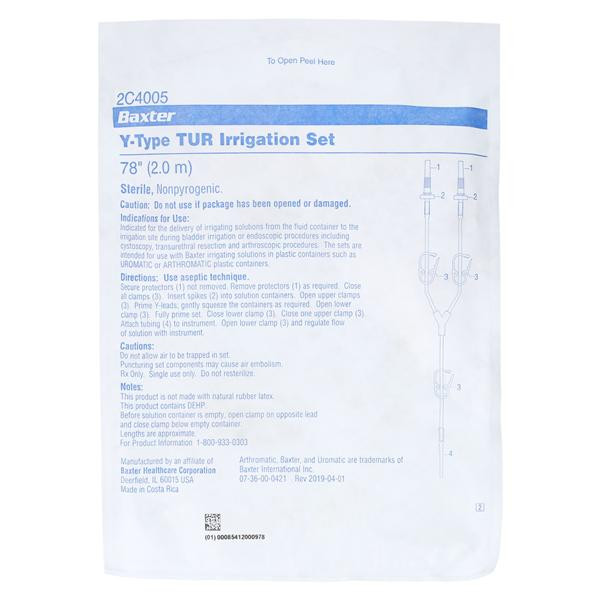 Irrigation Set Y-Port _ 12/Case - Medex Supply